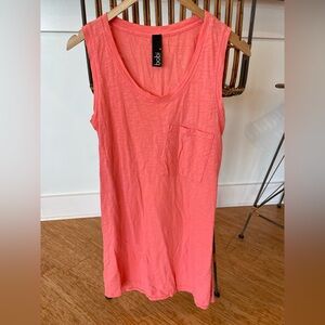 Bobi Pink Sleeveless Tank dress